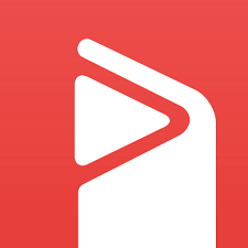 Smart Audiobook Player logo with a red background and white play button