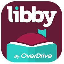 The Libby logo showing a person mostly hiding behind a book