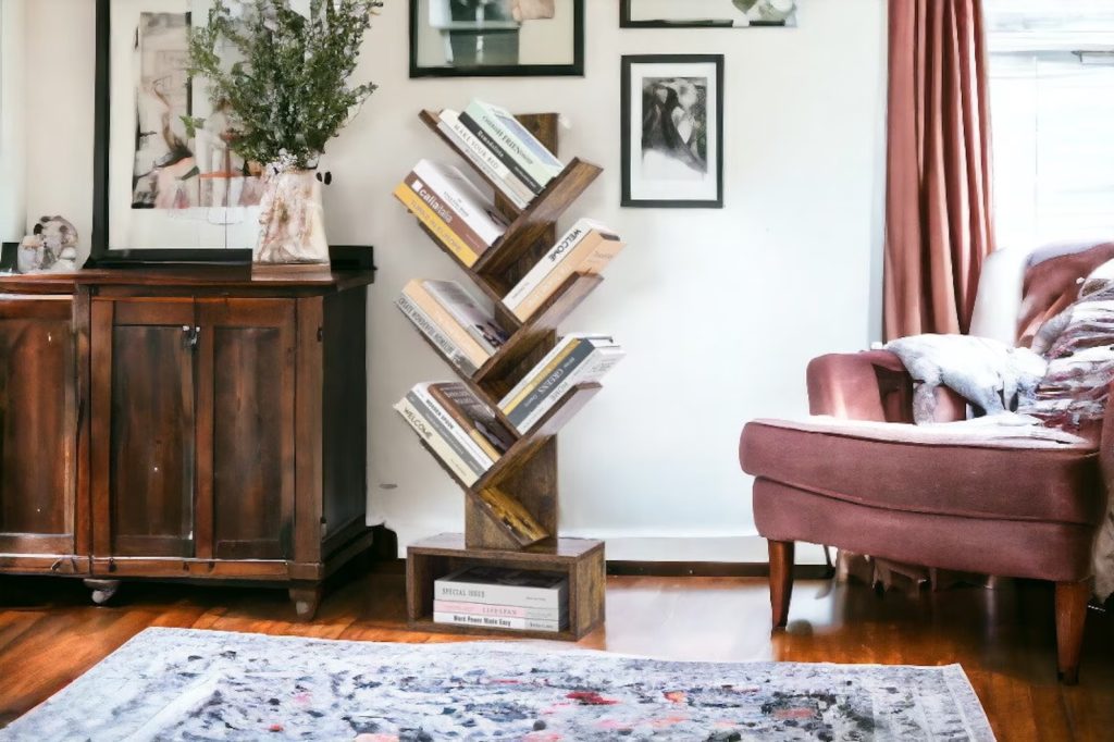 6 Shelf Bookcase with Drawer