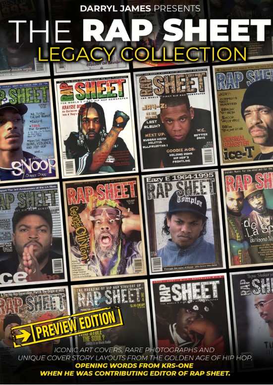 The Rap Sheet Legacy Collection cover by Darryl James