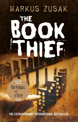 Cover page of the book thief
