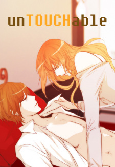 Red haired woman leaning over and looking down on a sleeping man with an open shirt