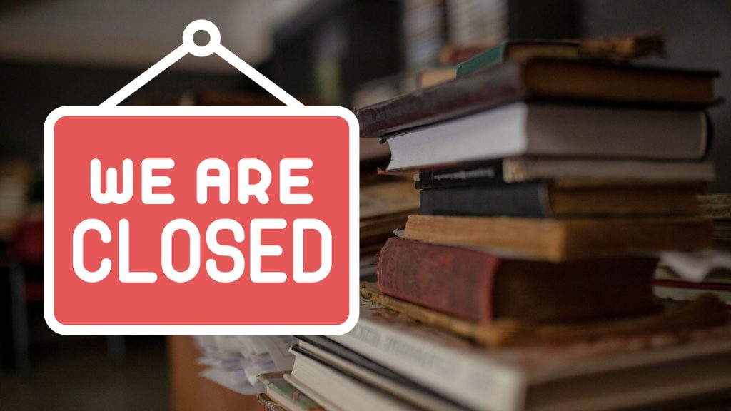 40-Year-Old Bookstore Forced to Close When Sales Sink