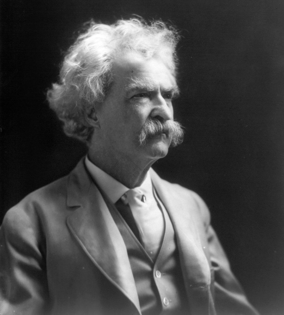 Author and Inventor Mark Twain