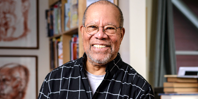 Photo of Jerry Pinkney smiling