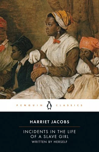 Book cover; a Black woman holds a Black baby and is surrounded by other members of her family. A white banner reads "Penguin Classics" in orange text, with the title in a black box below that.