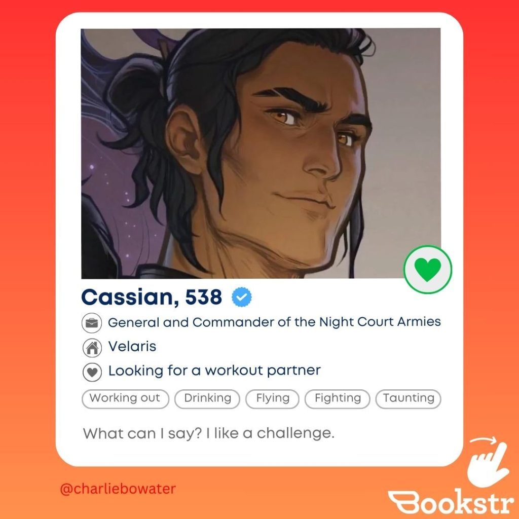 Website profile with dark haired man with man bun smiling at camera with basic information below him