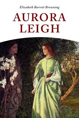 'Aurora Leigh' book cover showing two women, one hiding in shadows and the other standing in the light.