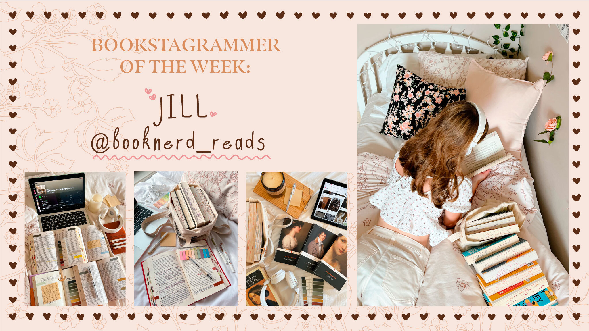 Discover the Pastel Academia Style of Bookstagrammer of the Week, Jill ...