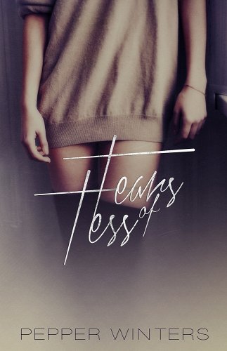 Tears of Tess by Pepper Winters. A women in a sweater and high stockings on the cover