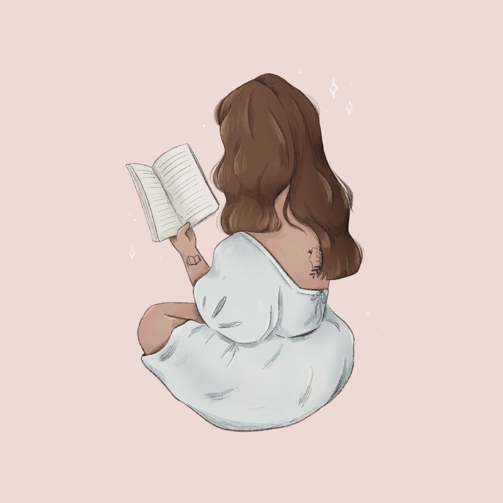Kaitlyns @kaitlyns_library instagram logo