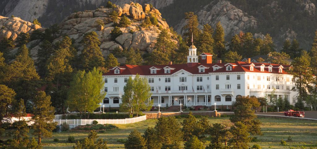 Image ofThe Stanley Hotel in Estes Park, Colorado.