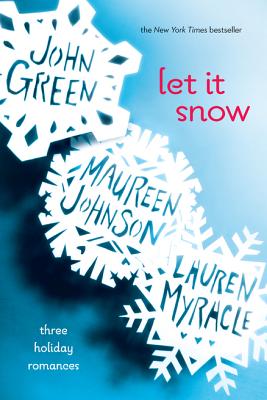 Paper snowflakes with the names of the authors cut out.