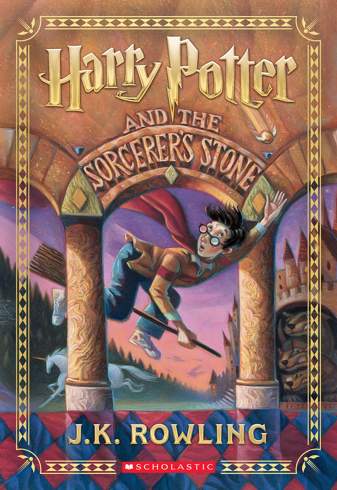 The cover of Harry Potter and the Chamber of Secrets by J.K. Rowling.