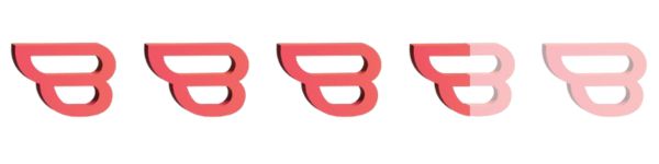 3.5 out of 5 star review logo for Bookstr Starred Review
