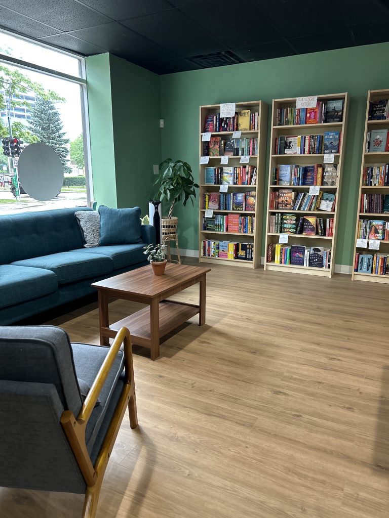 Lounge area inside Call & Response.