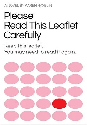 'Please Read this Leaflet Carefully' by Karen Havelin book cover showing