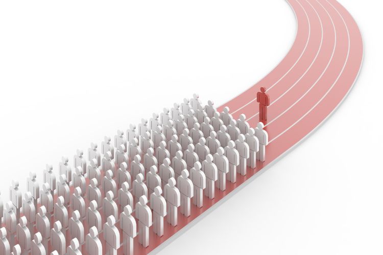A person gathers a large following.
