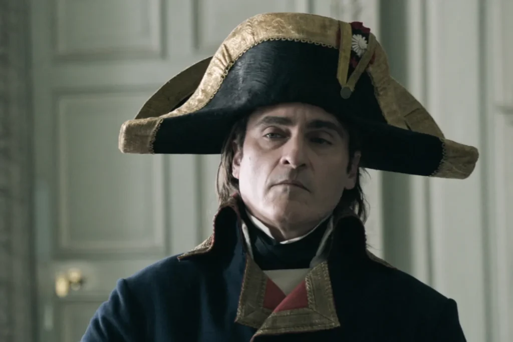 Napoleon Bonaparte dressed in military attire