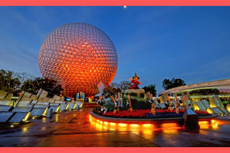Spaceship Earth at EPCOT.