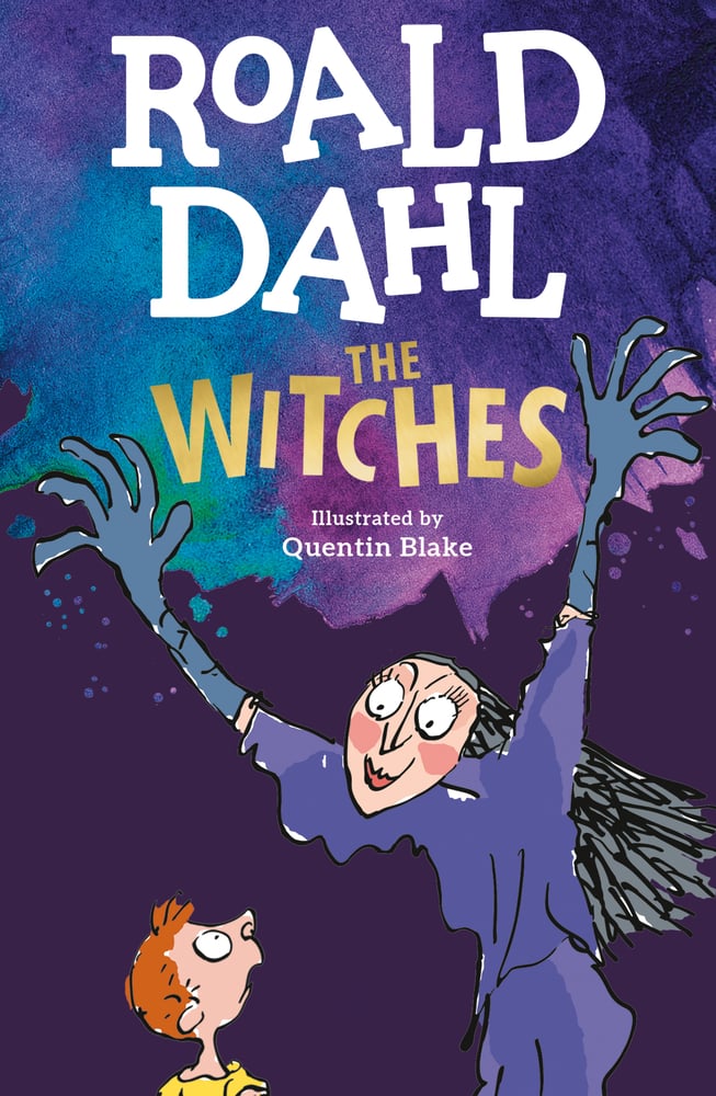 Book cover for The Witches by Roald Dahl