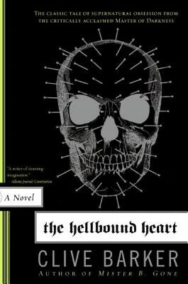 Black book cover depicting a skull with pins sticking out of it.