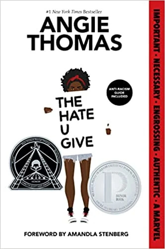 White cover depicting a young Black woman holding a sign with the title on it.