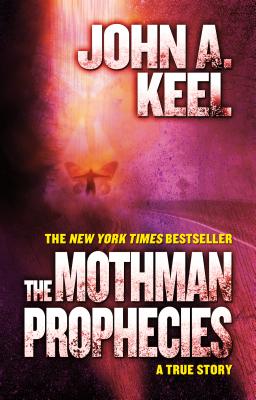 The Mothman Prophecies cover, red and ominous tone with a faded moth in the background.