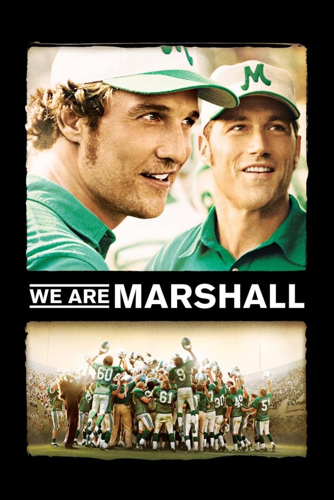 "We Are Marshall" poster of Jack Lengyel and William "Red" Dawson