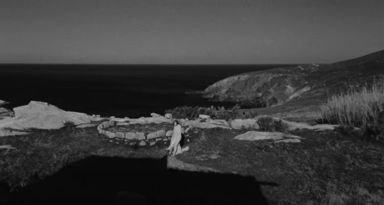 Movie still taken from Bleat's trailer, framing Emma Stone.