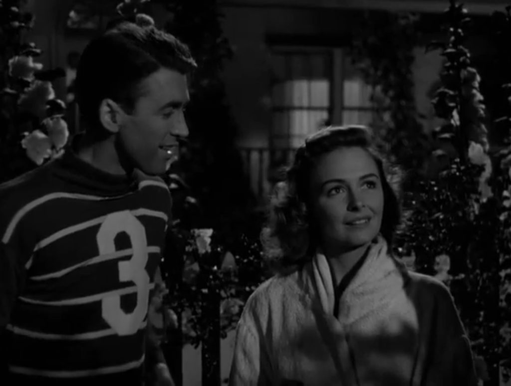 George promises to lasso the moon and give it to Mary as a present.