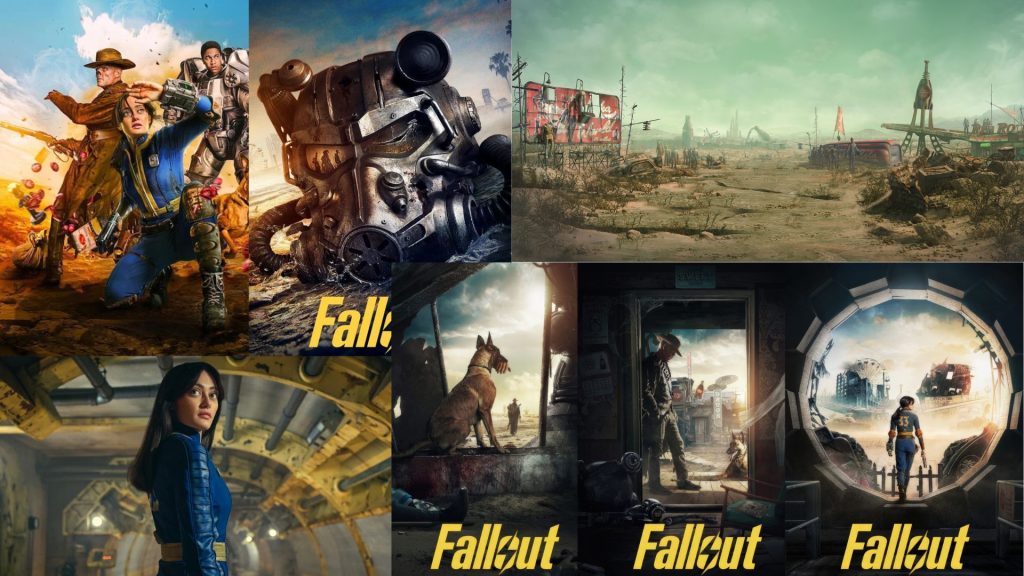 The world of Fallout, from the empty commonwealth to our sole survivor. Even a power armour helmet lying in the wasteland.