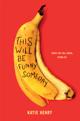 A banana peel on the cover of THis Will Be Funny Someday.