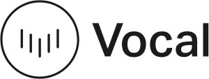 Vocal Media's logo, a circle with lines inside and a text to the right that says "Vocal."