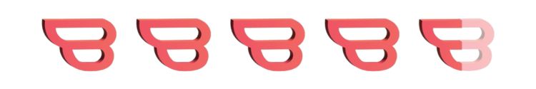 Bookstr 4.5 star logo