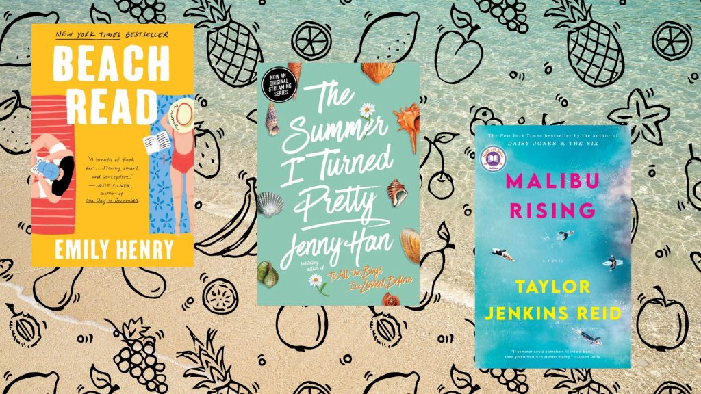 Five Summer Reads and Their Easy Beach Snacks or Drinks