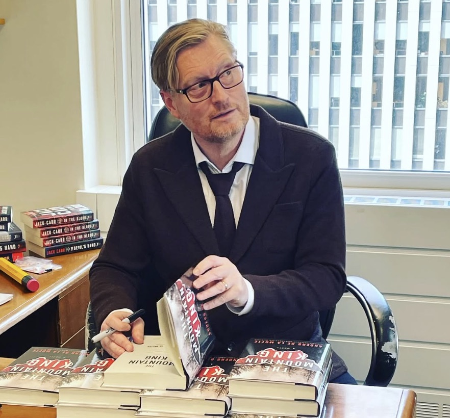 Anders de la Motte on Crime Fiction, Writing, and Upcoming Sequel