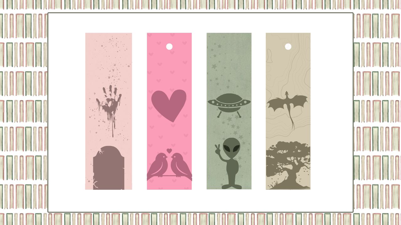 10 Beautiful Bookmarks Inspired by Book Genres