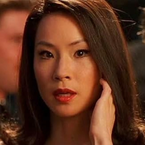 A close-up of Lucy Liu in Charlie's Angels.